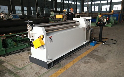 W11F series asymmetrical plate rolling machine